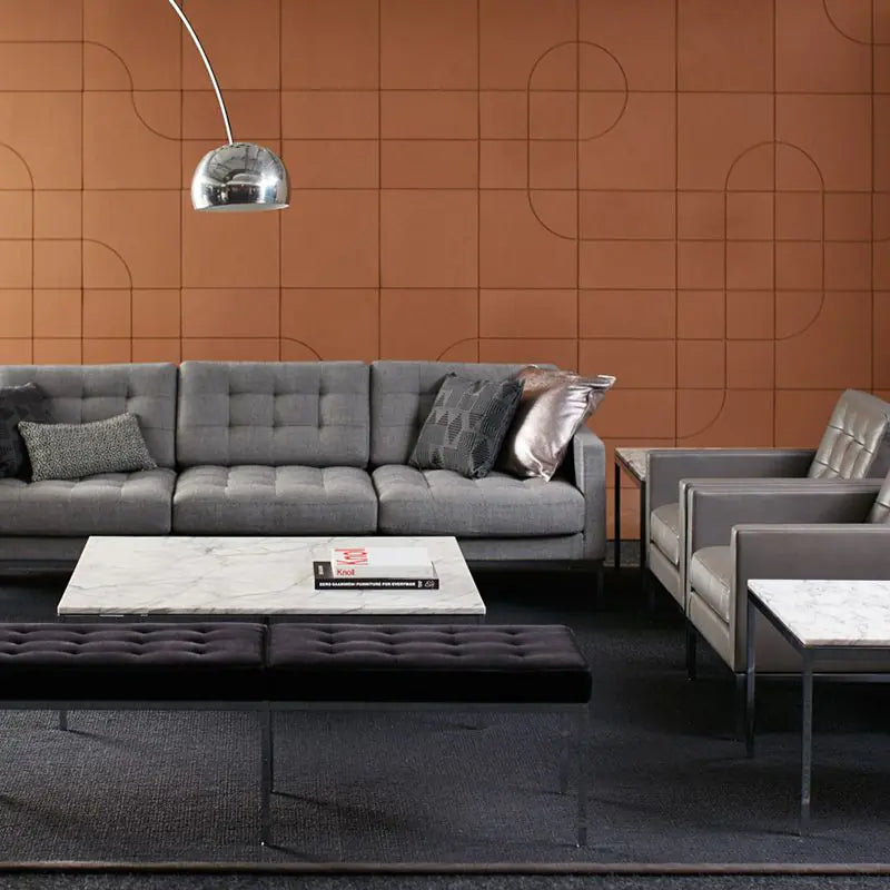 Knoll Florence Knoll Relax 3 Seat Sofa